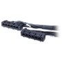 APC 19ft Cat6 UTP, 6x RJ-45 - 6x RJ-45 câble de réseau Noir 5,79 m U UTP (UTP)