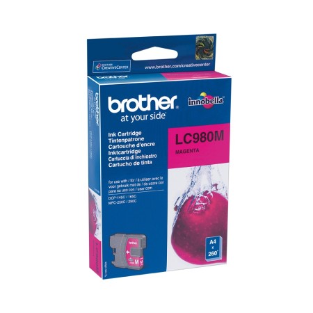 Brother LC-980M cartouche d'encre 1 pièce(s) Original Magenta