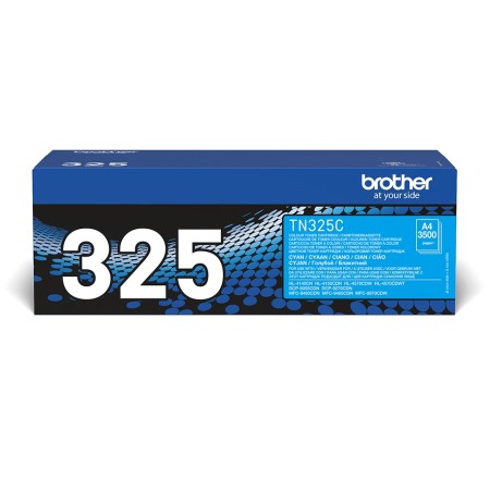 Brother TN-325C - Cartouche de toner originale – Cyan