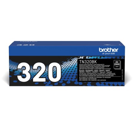 Brother TN-320BK - Cartouche de toner originale – Noir