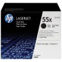 HP 55X pack de 2 toners noir grande capacité authentiques