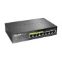 D-Link DGS-1008P commutateur réseau Non-géré Gigabit Ethernet (10 100 1000) Connexion Ethernet, supportant l'alimentation via