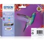 Epson Hummingbird Multipack "Colibri" (T0807) - Encres Claria N, C, M, J, Cc, Mc