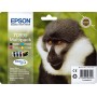 Epson Monkey Multipack "Singe" 4 couleurs - Encre DURABrite Ultra noire, cyan, magenta, jaune