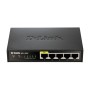 D-Link DES-1005P Non-géré L2 Fast Ethernet (10 100) Connexion Ethernet, supportant l'alimentation via ce port (PoE) Noir