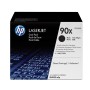 HP 90X pack de 2 toners LaserJet noir grande capacité authentiques