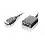 Lenovo HDMI   VGA 0,2 m Noir