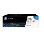 HP 304A pack de 3 toners LaserJet cyan magenta jaune authentiques