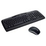 Logitech Wireless Combo MK330 clavier Souris incluse USB AZERTY Français Noir