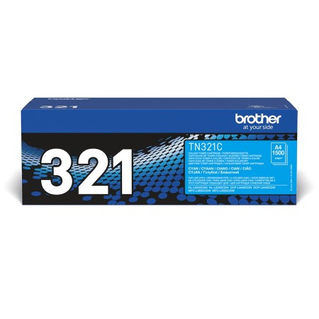 Brother TN-321C - Cartouche de toner originale – Cyan