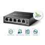 TP-Link TL-SG105E commutateur réseau Géré L2 Gigabit Ethernet (10 100 1000) Noir