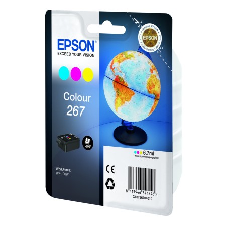 Epson Globe Monobloc 267 - encre DURABrite Ultra 3 couleurs