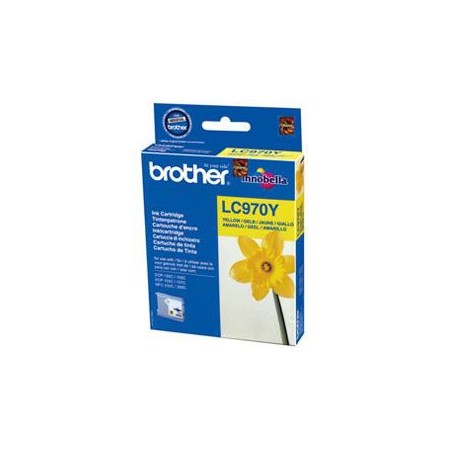 Brother LC-970YBP cartouche d'encre 1 pièce(s) Original Jaune