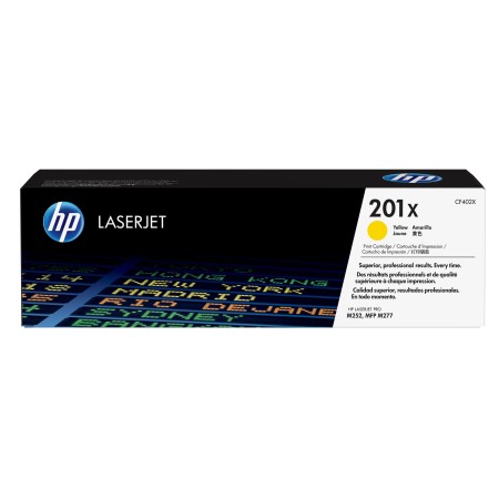 HP 201X toner LaserJet Jaune grande capacité authentique