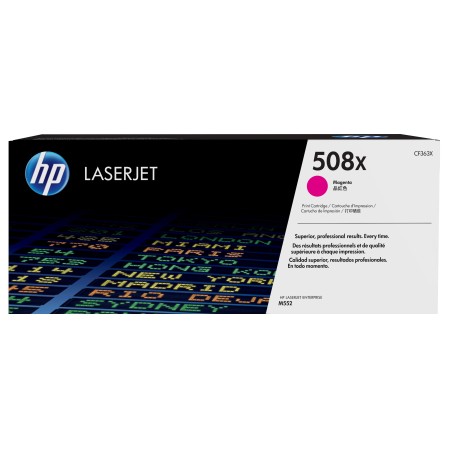 HP 508X toner LaserJet Magenta grande capacité authentique