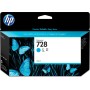 HP 728 cartouche d'encre DesignJet cyan 130 ml