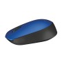 Logitech M171 Blue-K souris Ambidextre RF sans fil Optique 1000 DPI