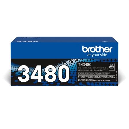 Brother Cartouche de toner TN-3480 originale – Noir