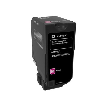 Lexmark 74C2SME Cartouche de toner 1 pièce(s) Original Magenta