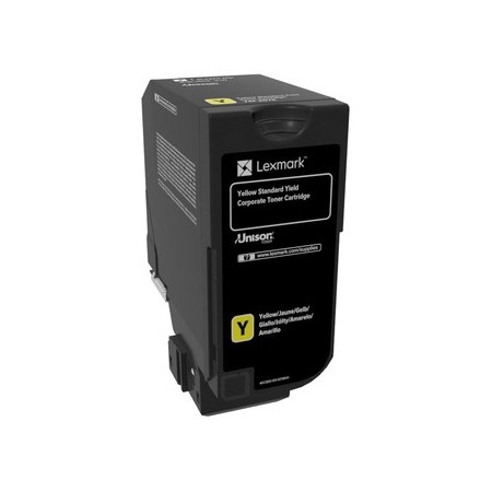 Lexmark 74C2SYE Cartouche de toner 1 pièce(s) Original Jaune