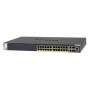 NETGEAR M4300-28G-PoE+ Géré L2 L3 L4 10G Ethernet (100 1000 10000) Connexion Ethernet, supportant l'alimentation via ce port