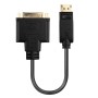 Lindy 41004 câble vidéo et adaptateur 0,15 m DisplayPort DVI-D Noir