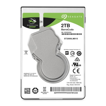 Seagate Barracuda 2.5" 2.5" 2 To Série ATA III