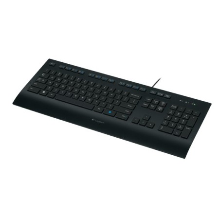 Logitech K280E Pro clavier USB Français Noir