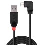 Lindy 31975 câble USB 0,5 m USB 2.0 USB A Micro-USB B Noir