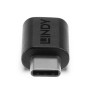 Lindy 41896 changeur de genre de câble USB-C Micro-B Noir