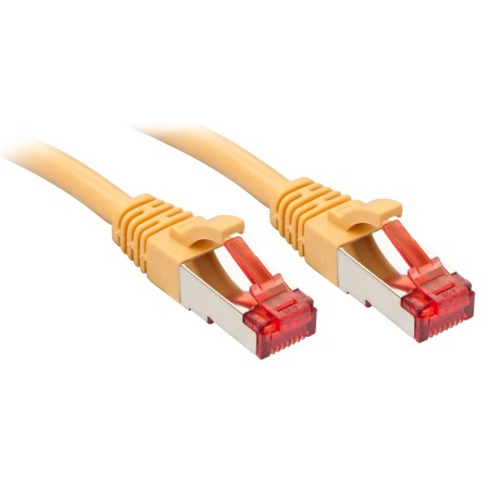 Lindy RJ-45 RJ-45 Cat6 1m câble de réseau Jaune S FTP (S-STP)