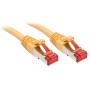 Lindy RJ-45, cat. 6 S FTP, 10 m câble de réseau Jaune Cat6 S FTP (S-STP)