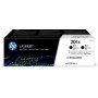 HP 201X LaserJet, lot de 2 cartouches de toner grande capacité authentiques, noir