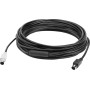 Logitech GROUP 10m Extender Cable câble PS 2 6-p Mini-DIN Noir