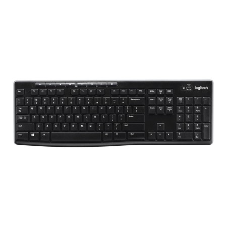 Logitech Wireless Keyboard K270 clavier RF sans fil QWERTY Anglais britannique Noir