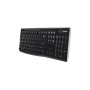Logitech Wireless Keyboard K270 clavier RF sans fil QWERTY Anglais britannique Noir