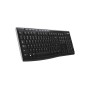 Logitech Wireless Keyboard K270 clavier RF sans fil QWERTY Anglais britannique Noir