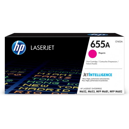 HP 655A Toner LaserJet magenta authentique