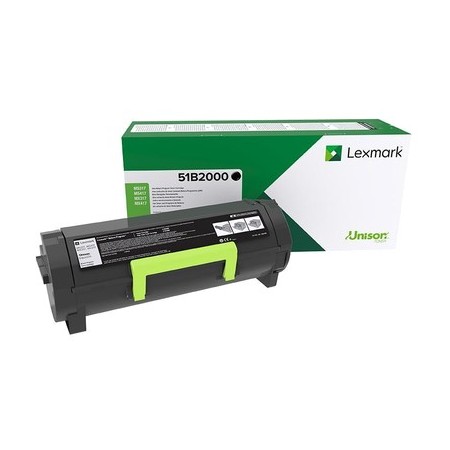 Lexmark 51B2000 Cartouche de toner Original Noir