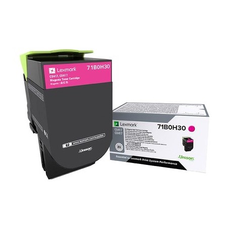 Lexmark 71B0H30 Cartouche de toner 1 pièce(s) Original Magenta