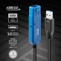 Lindy 43157 câble USB 10 m USB 3.2 Gen 1 (3.1 Gen 1) USB A Noir