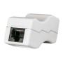 Lindy 34009 changeur de genre de câble RJ45 Gris