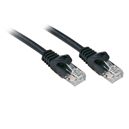 Lindy Rj45 Rj45 Cat6 1m câble de réseau Noir U UTP (UTP)