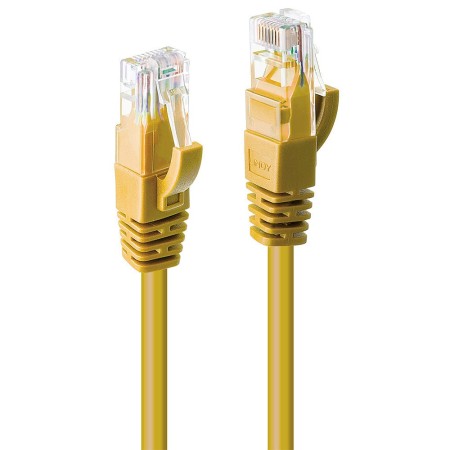 Lindy 48062 câble de réseau Jaune 1 m Cat6 U UTP (UTP)