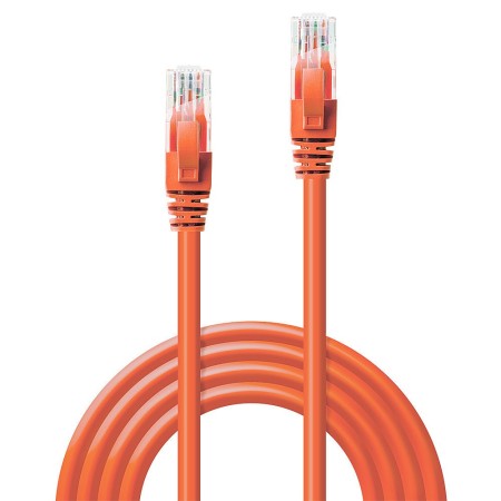 Lindy 48107 câble de réseau Orange 1 m Cat6 U UTP (UTP)