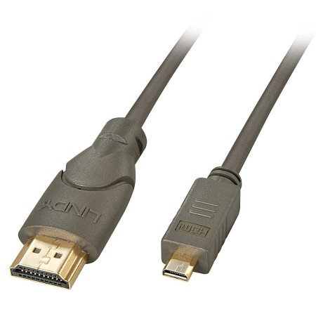 Lindy 41353 câble HDMI 2 m HDMI Type A (Standard) HDMI Type D (Micro) Noir, Or