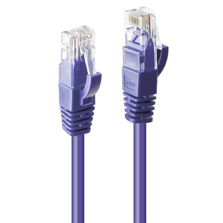 Lindy 48121 câble de réseau Violet 0,5 m Cat6 U UTP (UTP)