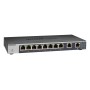 NETGEAR GS110MX Non-géré 10G Ethernet (100 1000 10000) Noir