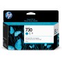 HP Cartouche d’encre 730 DesignJet cyan, 130 ml