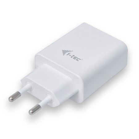 i-tec CHARGER2A4W chargeur d'appareils mobiles Téléphone portable Blanc Secteur Intérieure